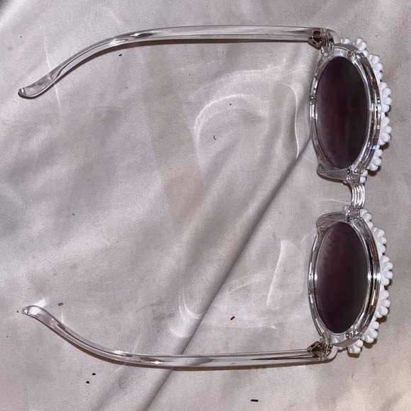 A.J. Morgan Daisy Mae Crystal Flowers Sunglasses Summer Spring - Picture 4 of 7